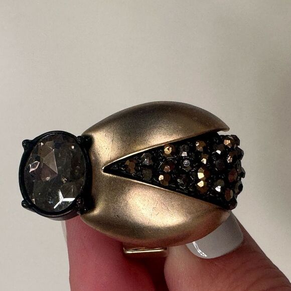 Chico’s Ladybug Adjustable Cocktail Ring NWT - Picture 3 of 5